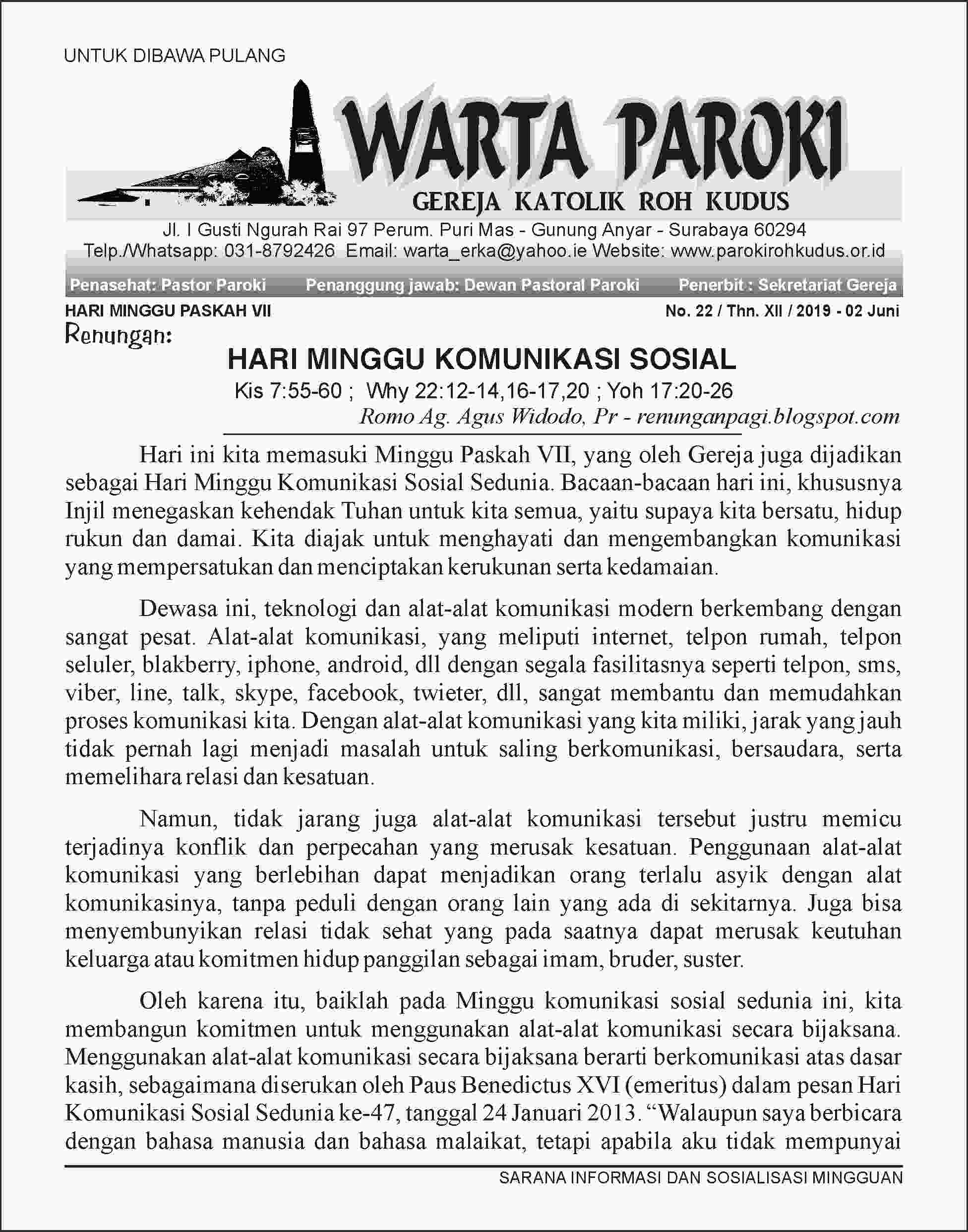 Paroki Roh Kudus